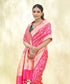 Pink_And_Orange_Handloom_Pure_Katan_Silk_Banarasi_Patola_Saree_With_Flat_Zari_Border_WeaverStory_01