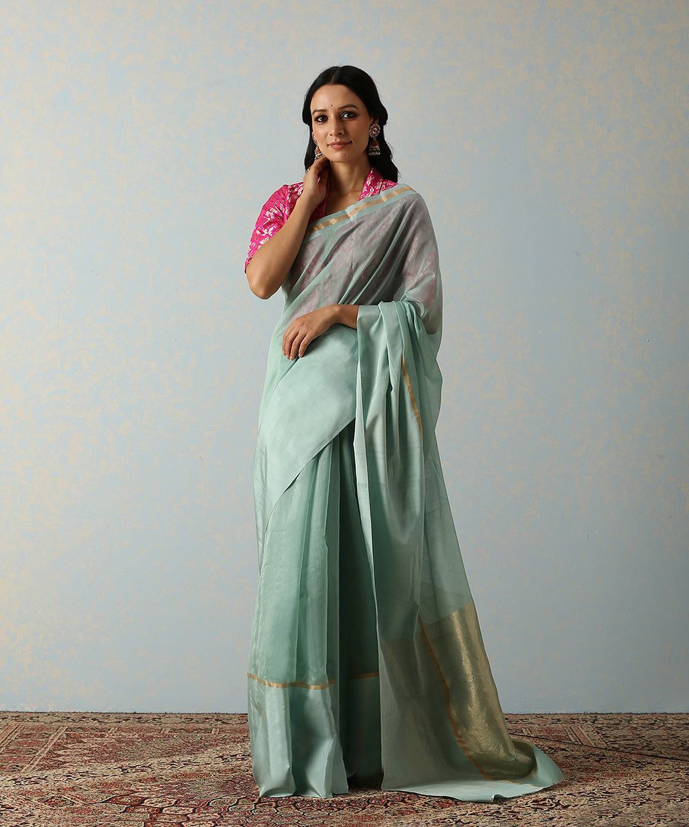 Handloom_Powder_Blue_Chanderi_Saree_With_Mashroo_Border_WeaverStory_02
