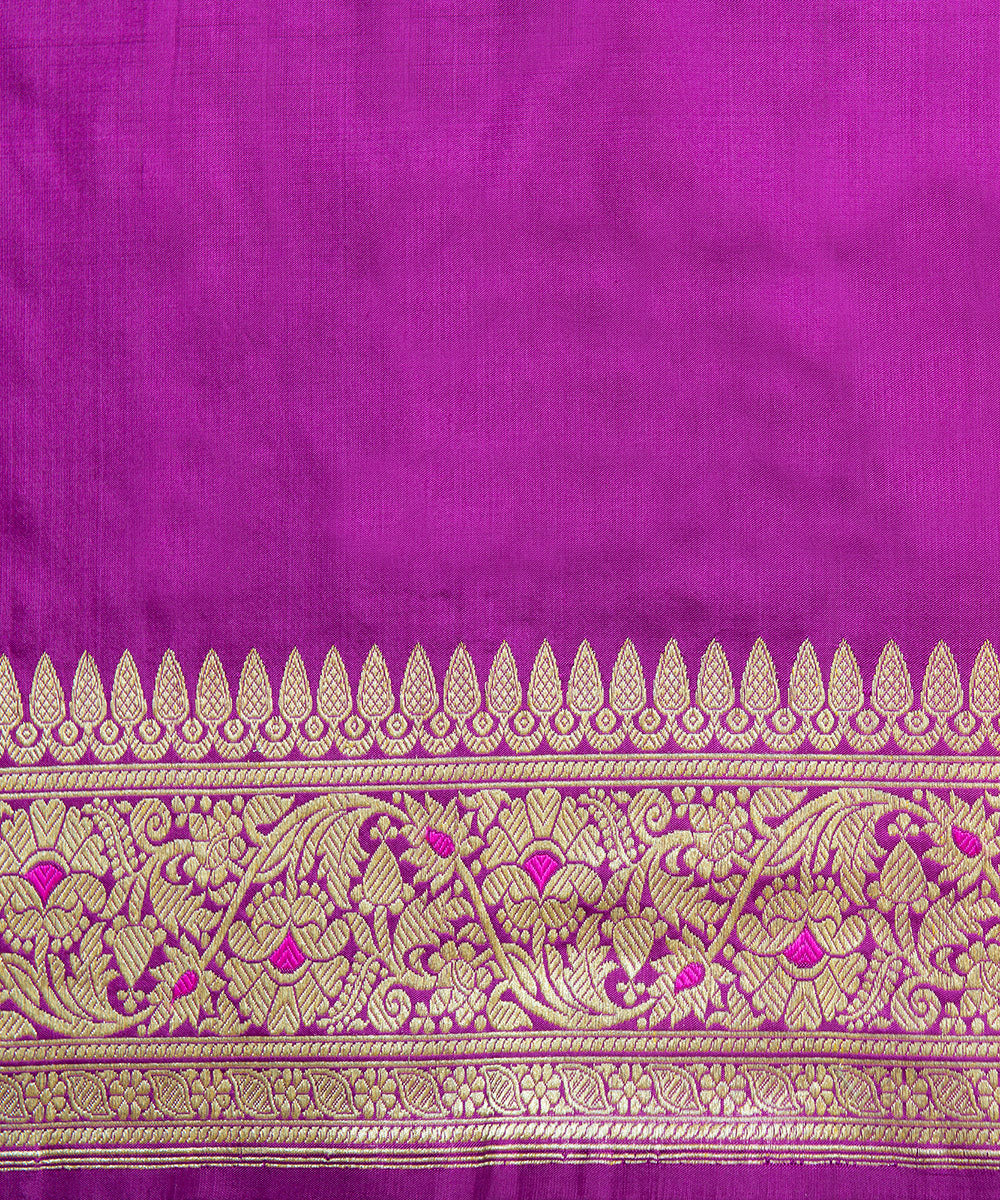 Purple_Handloom_Pure_Katan_Silk_Banarasi_Saree_With_Kadhwa_Jaal_and_Pink_Meenakari_WeaverStory_05