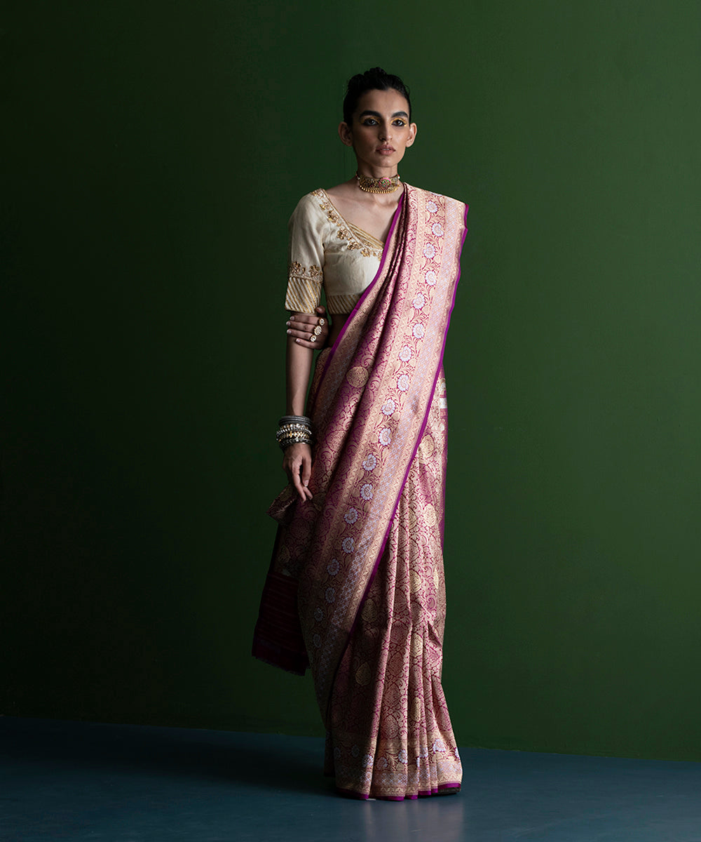 Purple_Handloom_Pure_Katan_Silk_Brocade_Banarasi_Saree_With_Heavy_Pallu_WeaverStory_02