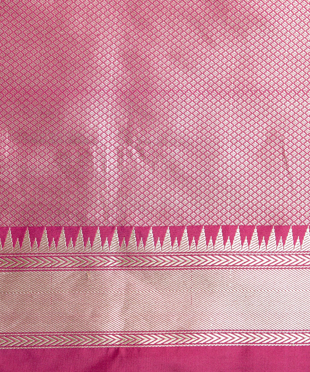 Wine_Handloom_Kadhwa_Booti_Pure_Katan_Silk_Banarasi_Saree_With_5_Color_Meenakari_Border_WeaverStory_05