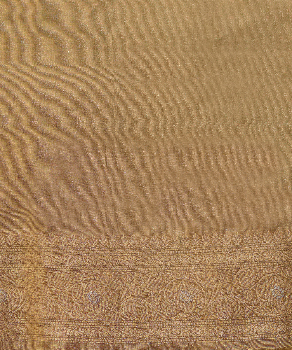 Gold_Handloom_Pure_Weft_Tissue_Angoor_Jaal_Banarasi_Saree_WeaverStory_05