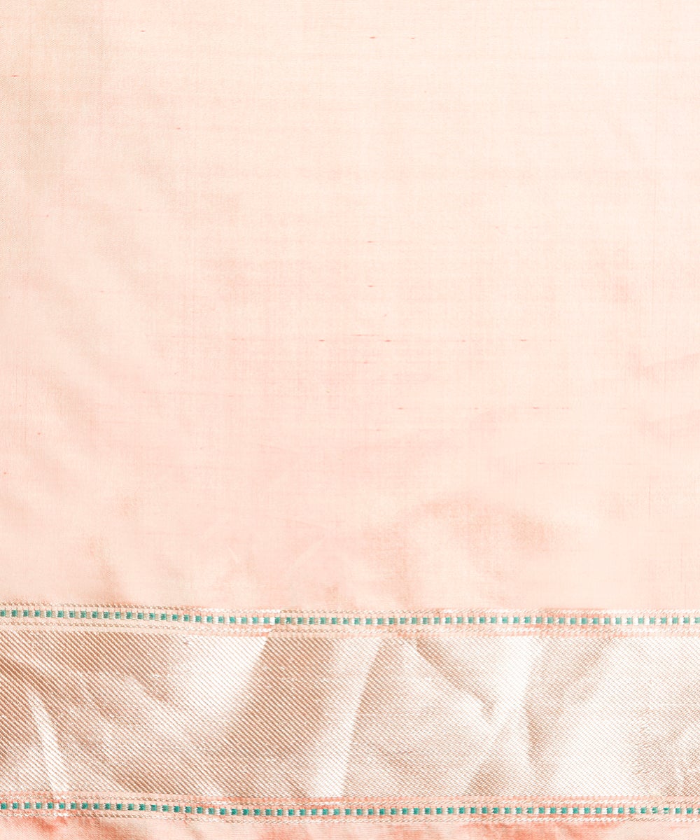 Red_Handloom_Kadhwa_Stripes_Pure_Katan_Silk_Banarasi_Saree_With_Meenakari_Booti_WeaverStory_05