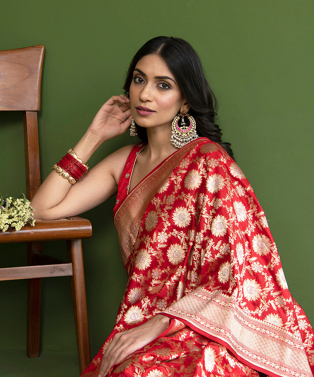 Handloom_Bridal_Red_Sona_Rupa_Jaal_Banarasi_Saree_in_Pure_Katan_Silk_WeaverStory_01