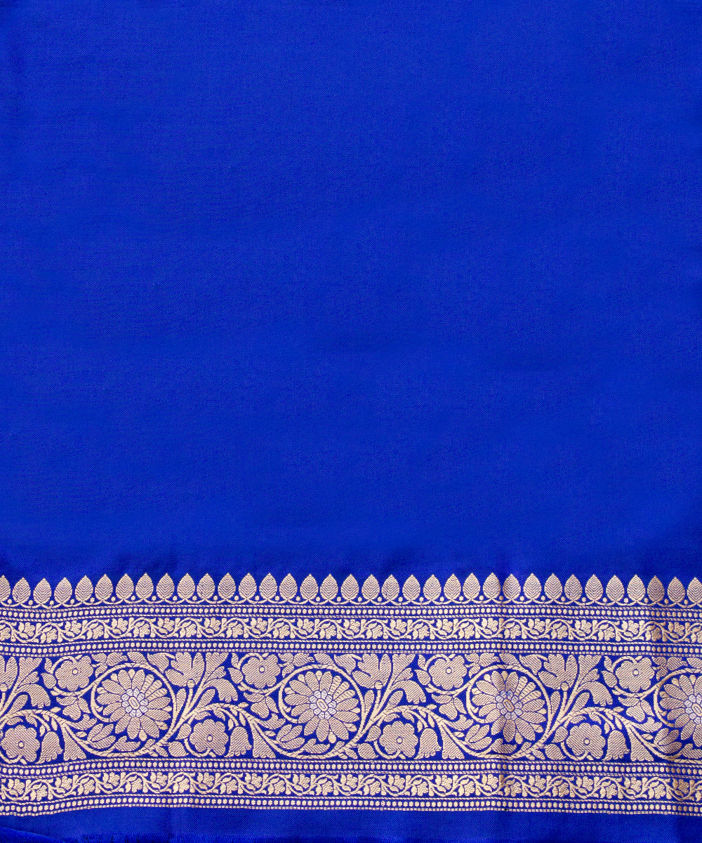 Blue_Handloom_Pure_Katan_Silk_Banarasi_Saree_with_Angoor_Jaal_WeaverStory_06