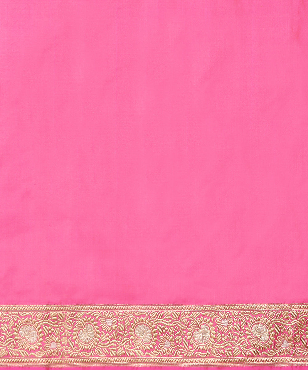 Candy_Pink_Handloom_Pure_Katan_Silk_Banarasi_Saree_with_Sona_Rupa_Jaal_WeaverStory_05