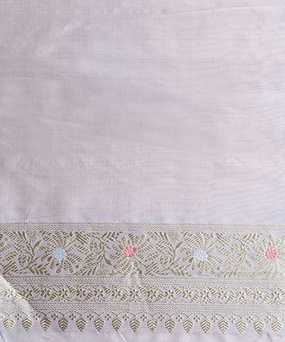 Handloom_Lavender_Pure_Katan_Silk_Banarasi_Saree_Sona_Rupa_Kadhwa_Jangla_With_Pink_Meenakari_WeaverStory_05