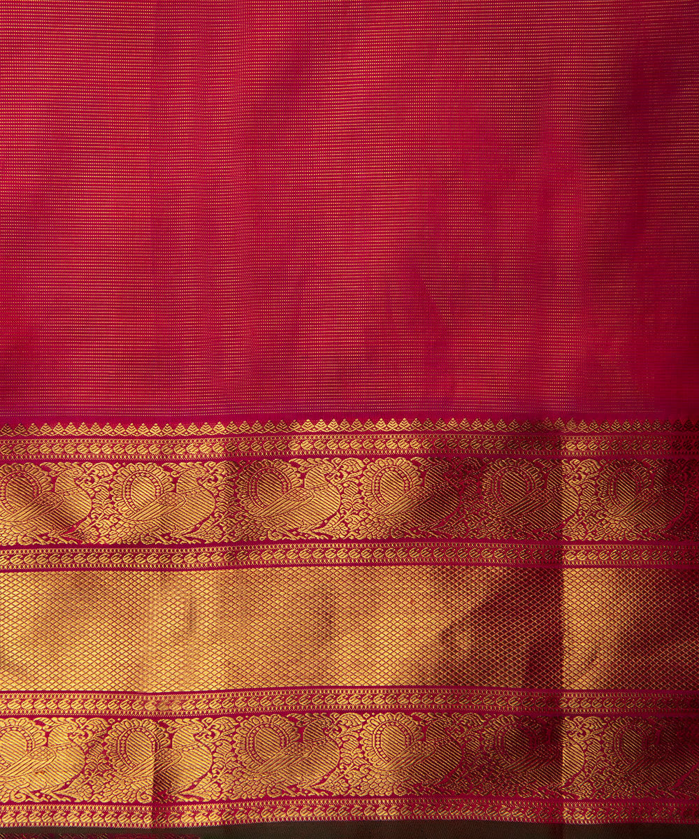 Handloom_Pink_Pure_Zari_and_Silk_Vaira_Oosi_Kanjivaram_Saree_WeaverStory_05