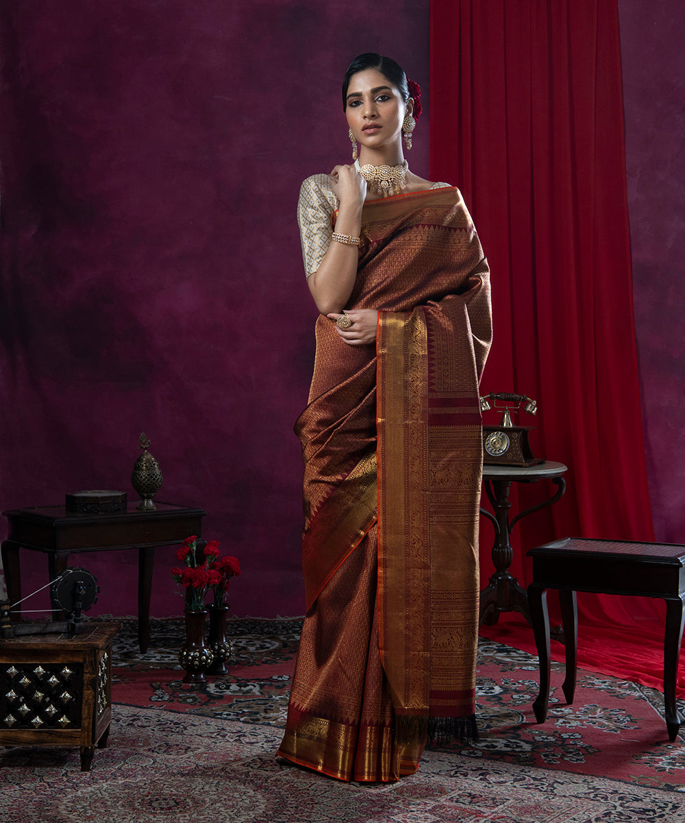 Handloom_Maroon_Pure_Zari_and_Pure_Silk_Bridal_Kanjivaram_Saree_WeaverStory_02