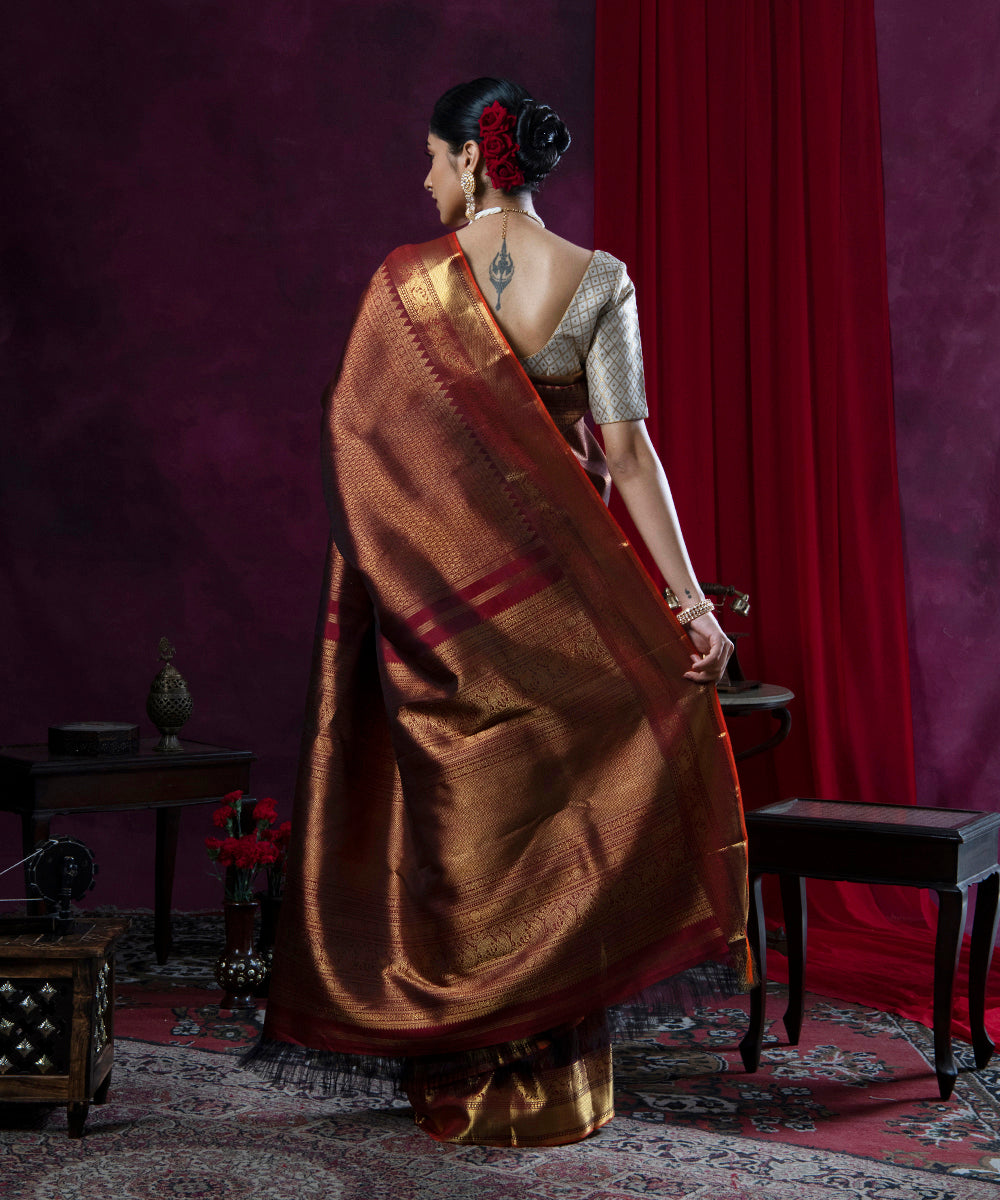 Handloom_Maroon_Pure_Zari_and_Pure_Silk_Bridal_Kanjivaram_Saree_WeaverStory_03