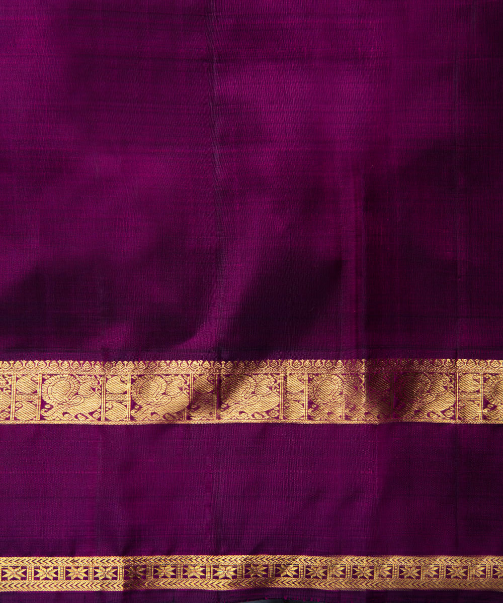 Handloom_Peach_and_Pink_Dual_Tone_Pure_Silk_Kanjivaram_Saree_WeaverStory_05