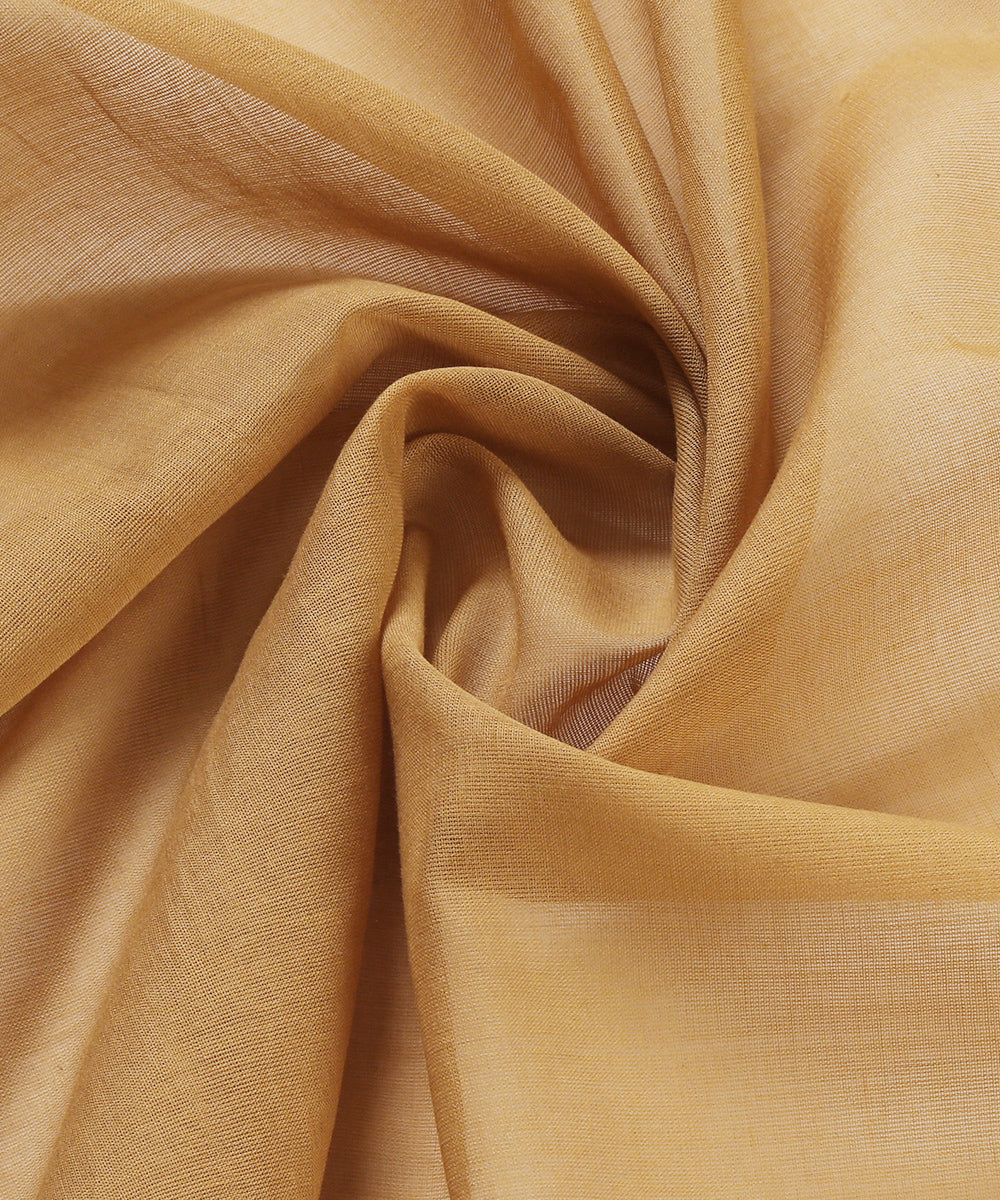 Handloom_Brown_Cotton_Jamdani_Saree_With_Guldasta_Woven_On_Pallu_WeaverStory_06