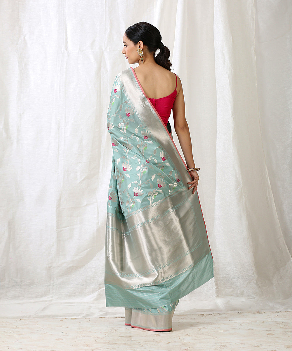Powder_Blue_Handloom_Pure_Katan_Silk_Banarasi_Saree_with_Parrot_Motifs_WeaverStory_03