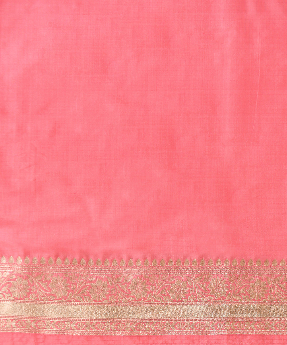 Handloom_Rose_Pink_Pure_Katan_Silk_Banarasi_Saree_With_Cutwork_Silver_Meenakari_WeaverStory_05