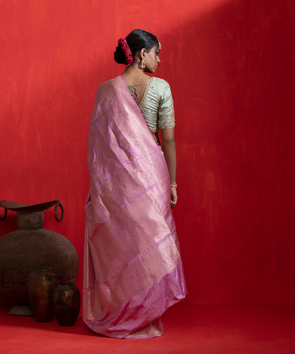 Handloom_Soft_Pink_Pure_Katan_Silk_Banarasi_Saree_With_Kadhwa_Jaal_WeaverStory_03