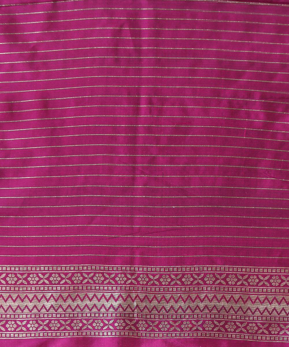 Purple_Handloom_Pure_Katan_Silk_Banarasi_Saree_With_Cutwork_Meenakari_Jaal_WeaverStory_05