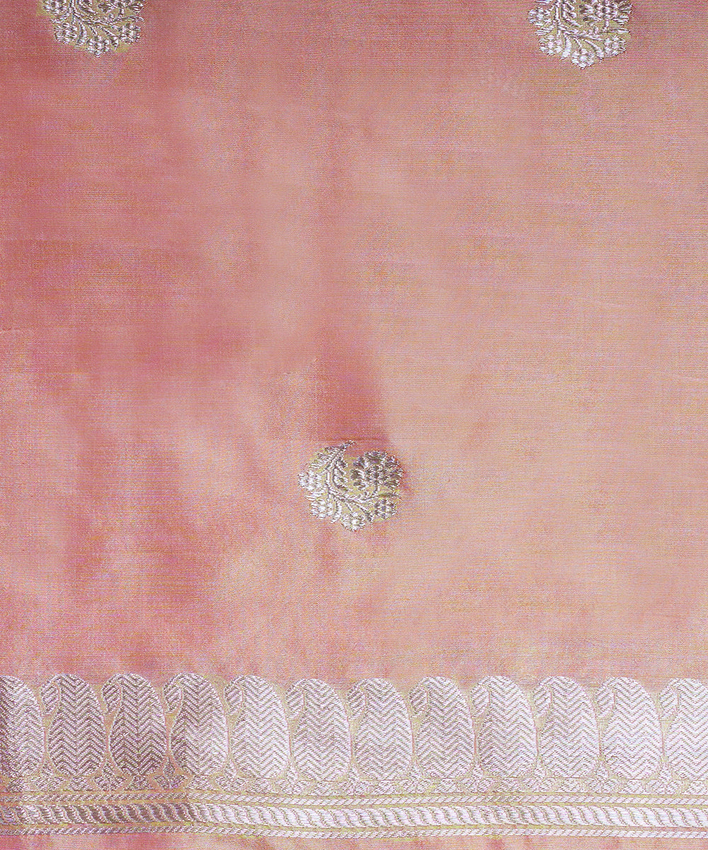 Handloom_Mustard_Kimkhab_Pure_Katan_Silk_Banarasi_Saree_With_Peach_Border_WeaverStory_05