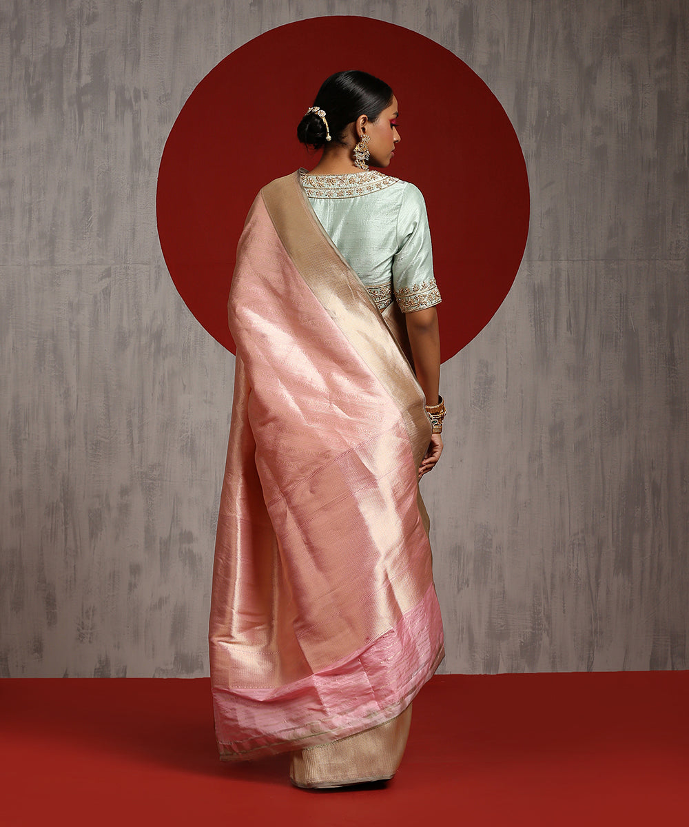 Handloom_Baby_Pink_Pure_Katan_Silk_Kimkhab_Banarasi_Saree_With_Grey_Border_WeaverStory_03