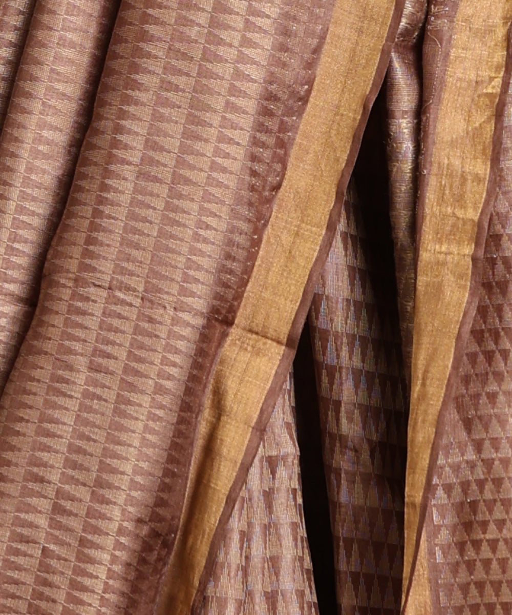 Mauve_Handloom_Pure_Kosa_Silk_Saree_With_All_Over_Zari_Work_And_Border_WeaverStory_04