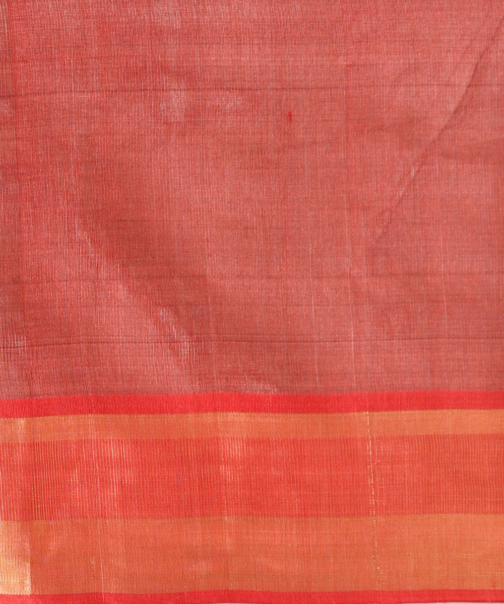 Handloom_Blue_Pure_Kosa_Silk_Saree_With_Purple_Zari_Border_WeaverStory_06
