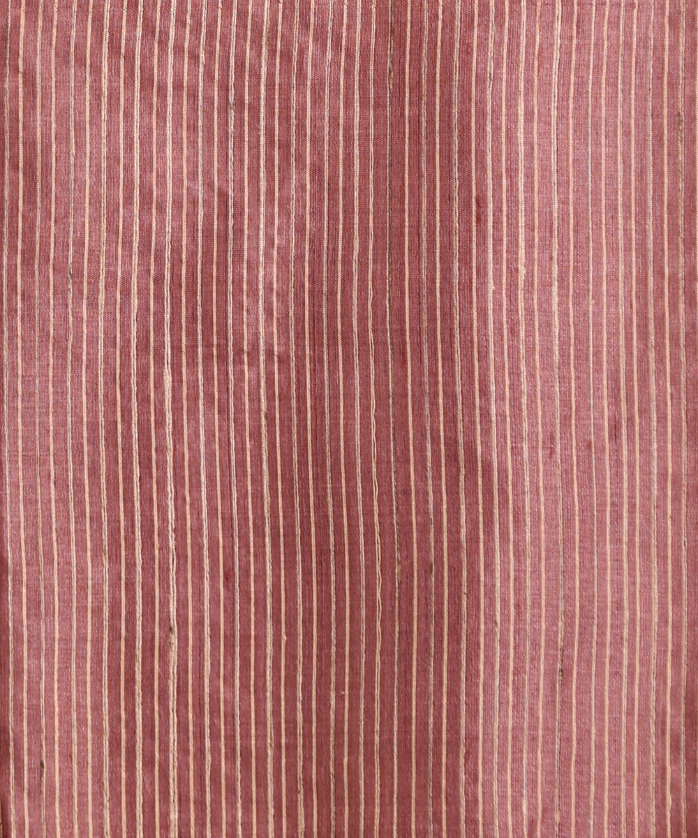 One_Pink_Handloom_Pure_Kosa_Silk_Saree_With_Temple_Border_WeaverStory_06