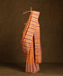 Pastel_Orange_Handloom_Pure_Kosa_Silk_Saree_With_Temple_Border_WeaverStory_01