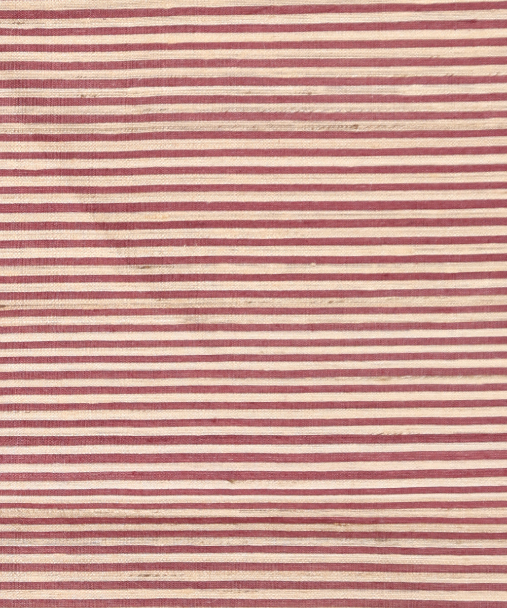 Onion_Pink_Handloom_Pure_Kosa_Silk_Saree_With_Beige_Temple_Border_WeaverStory_06