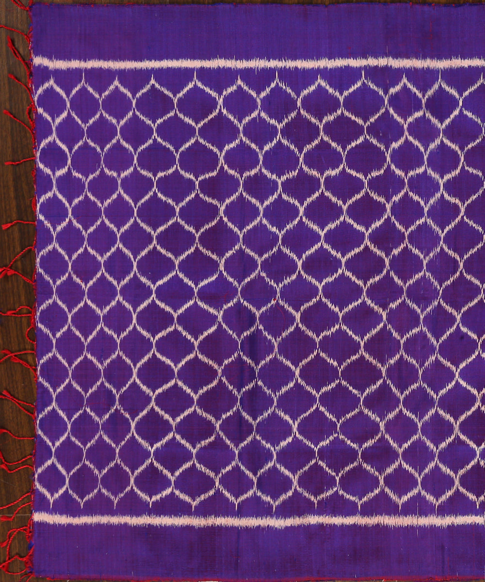 Purple_Handloom_Pure_Mulberry_Silk_Single_Ikat_Stole_WeaverStory_02