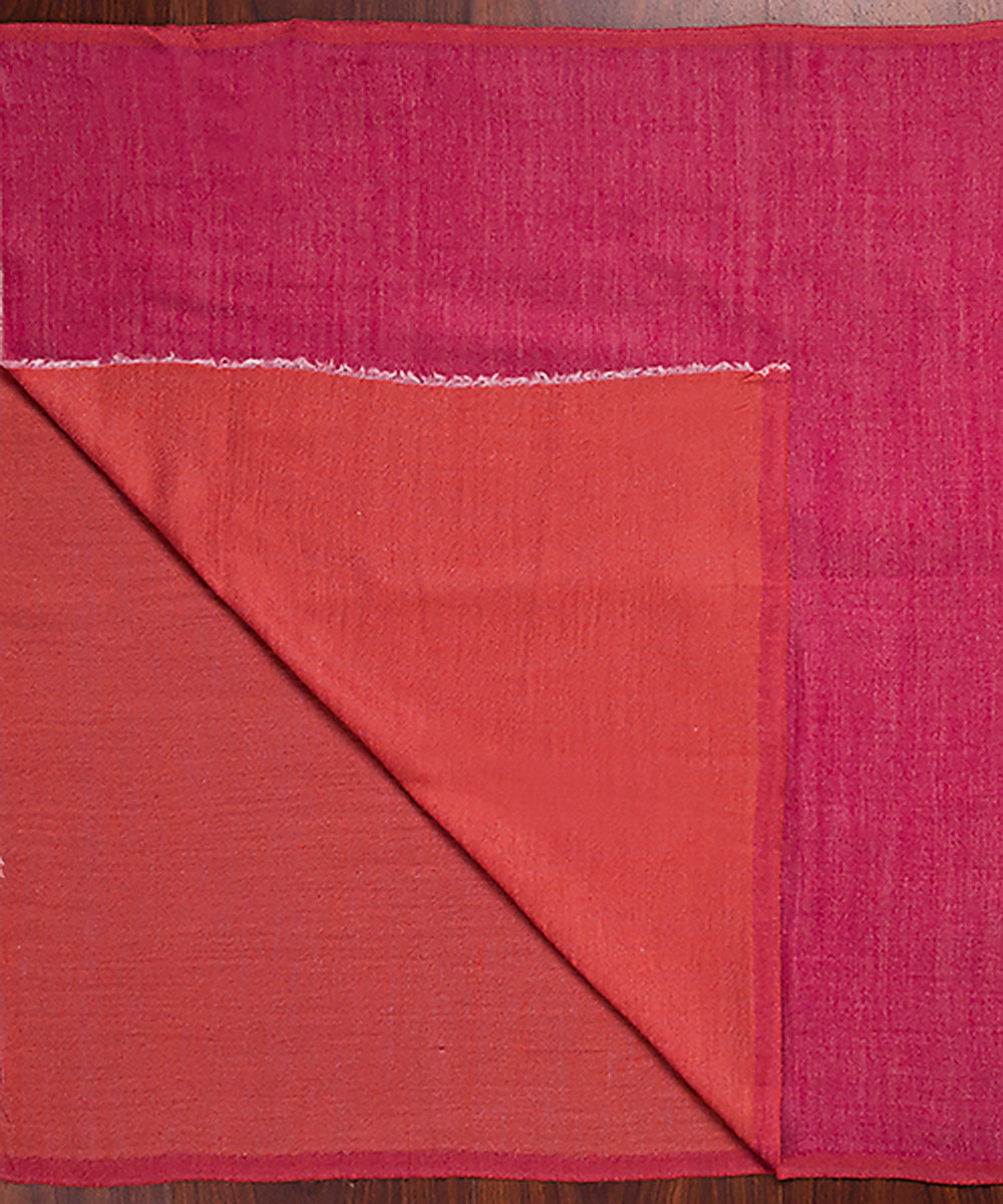 Rust_And_Pink_Handwoven_Double_Shade_Pure_Pashmina_Ladies_Stole_WeaverStory_02