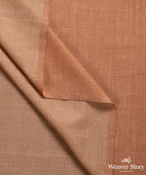 Handwoven_Brown_Double_Shade_Pure_Pashmina_Ladies_Stole_WeaverStory_03