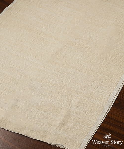 Cream_And_Blye_Handwoven_Double_Shade_Pure_Pashmina_Ladies_Stole_WeaverStory_04
