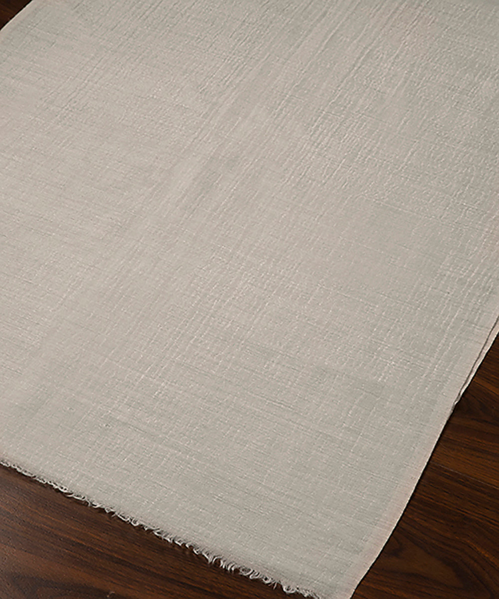 Cream_Handwoven_Double_Shade_Pure_Pashmina_Ladies_Stole_WeaverStory_04