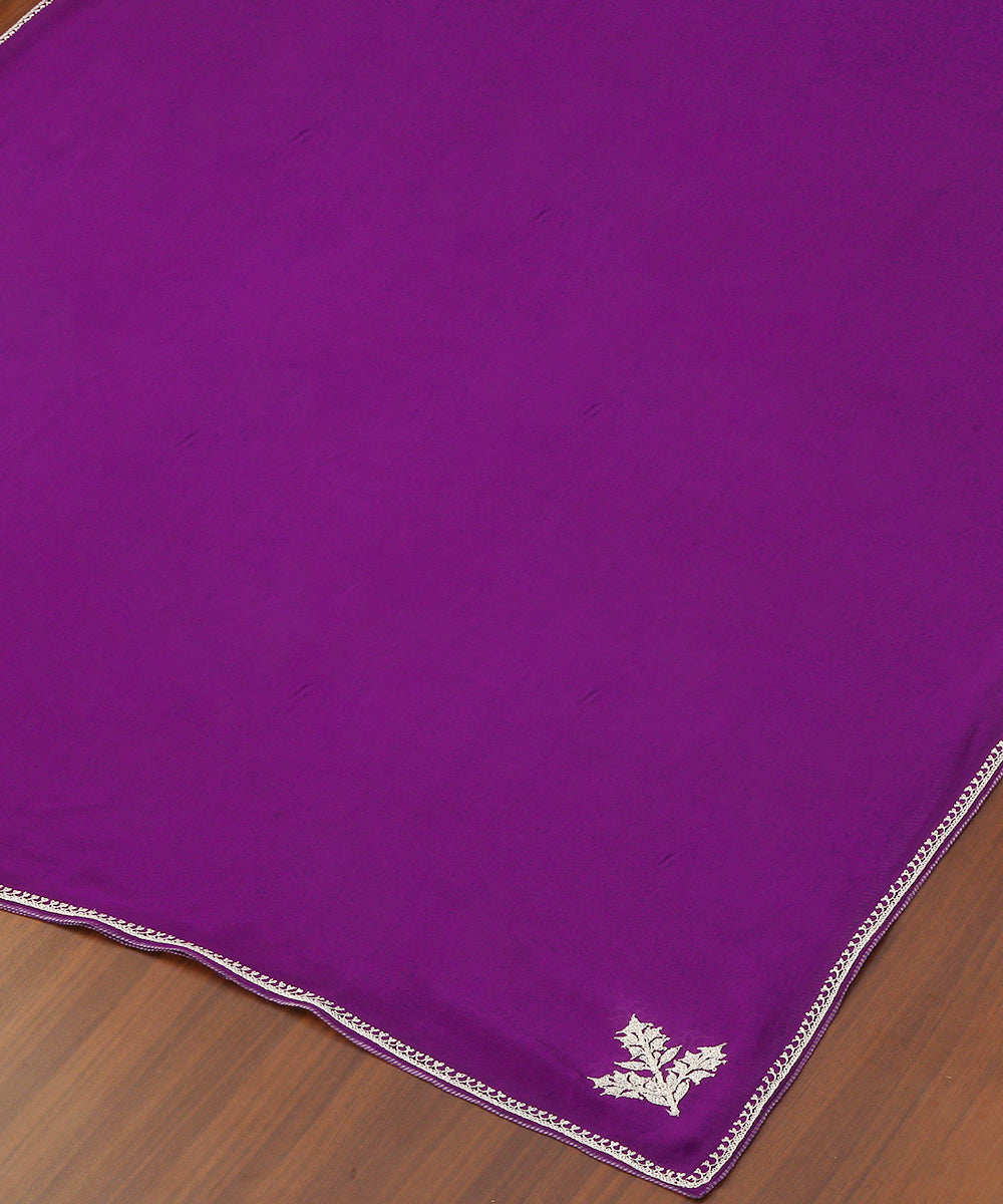 Purple_Pure_Silk_Kashmiri_Tilla_Hand_Embroidered_Dupatta_With_Konia_WeaverStory_03