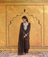 Dark_Brown_Pure_Silk_Tilla_Hand_Embroidered_Suit_With_Pants_And_Dupatta_WeaverStory_01
