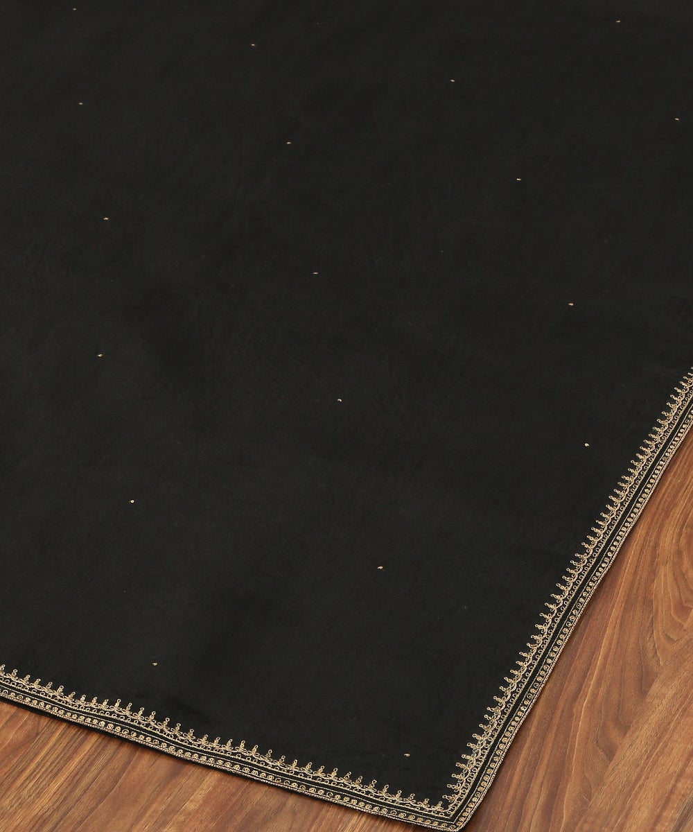 Black_Handloom_Organza_Dupatta_with_Aari_Embroidery_Border_WeaverStory_03