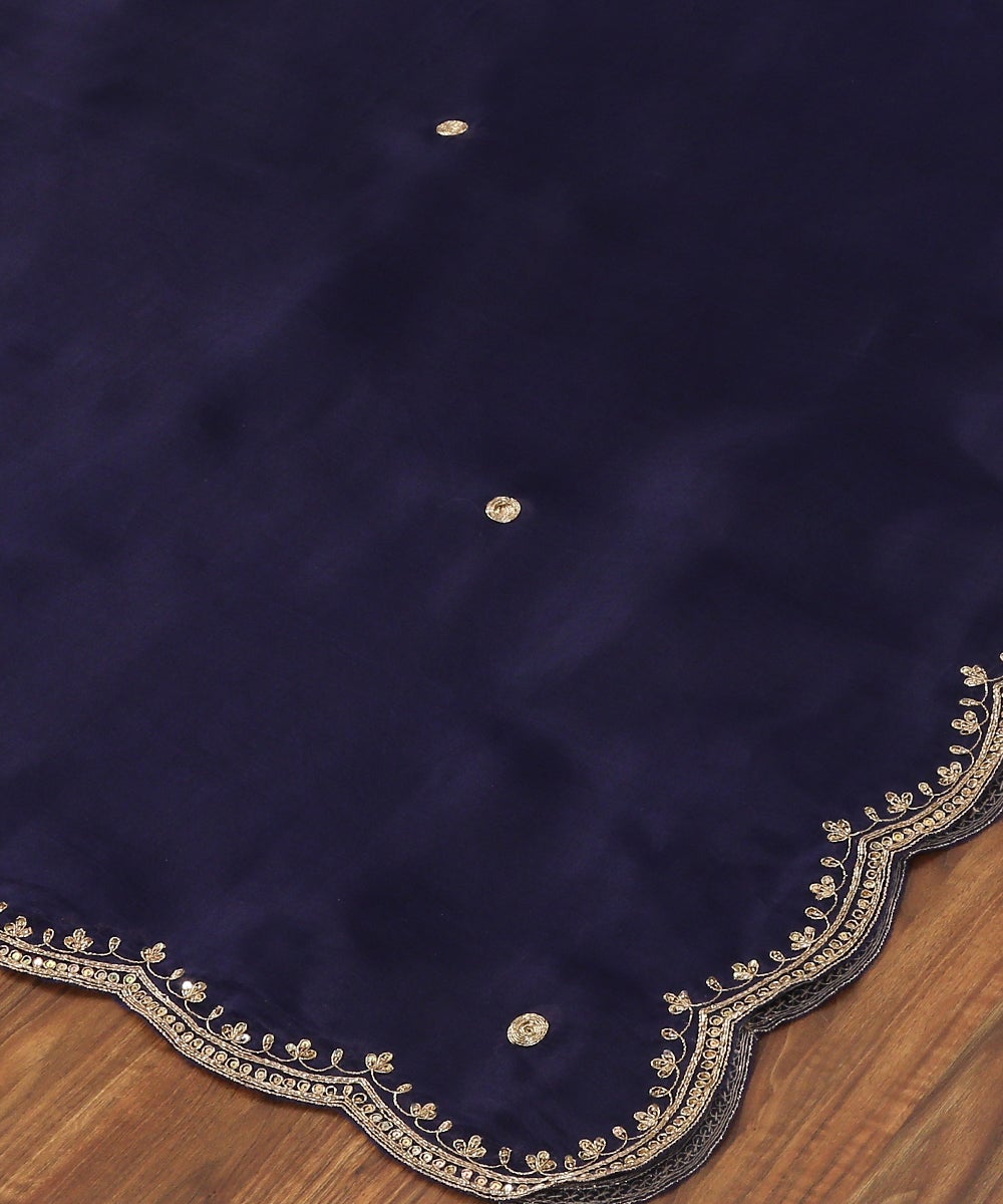 Blue_Organza_Zardozi_Dupatta_with_Hand_Embroidered_Scallop_Border_WeaverStory_03