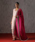 Fuchsia_Organza_Dupatta_with_Zardozi_Border_and_floral_booti_WeaverStory_01