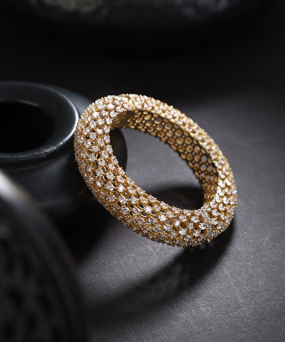 Karun_Handcrafted_Pure_Silver_Bangle_WeaverStory_01