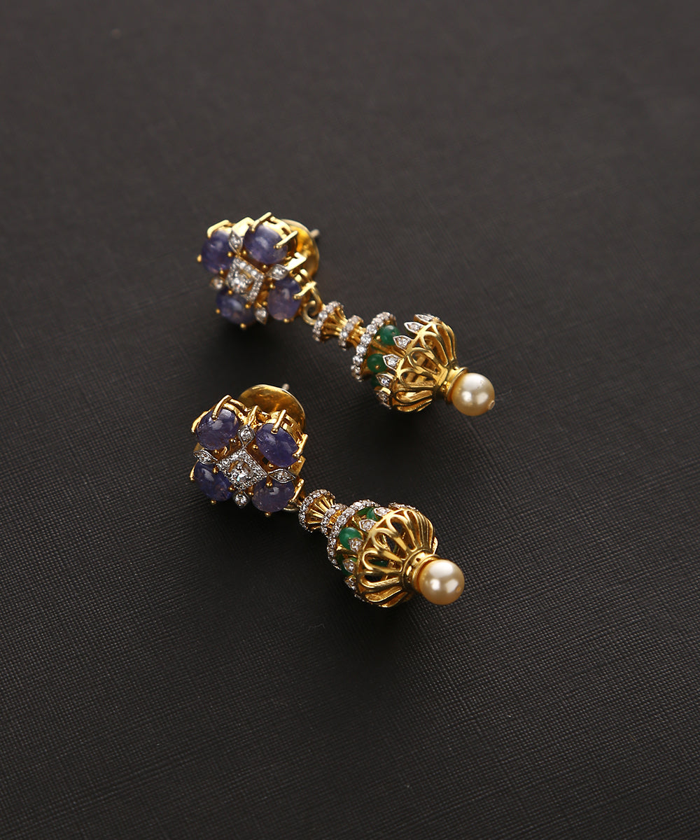 Pinjar_Necklace_Set_With_Swarovski_Handcrafted_In_Pure_Silver_WeaverStory_05