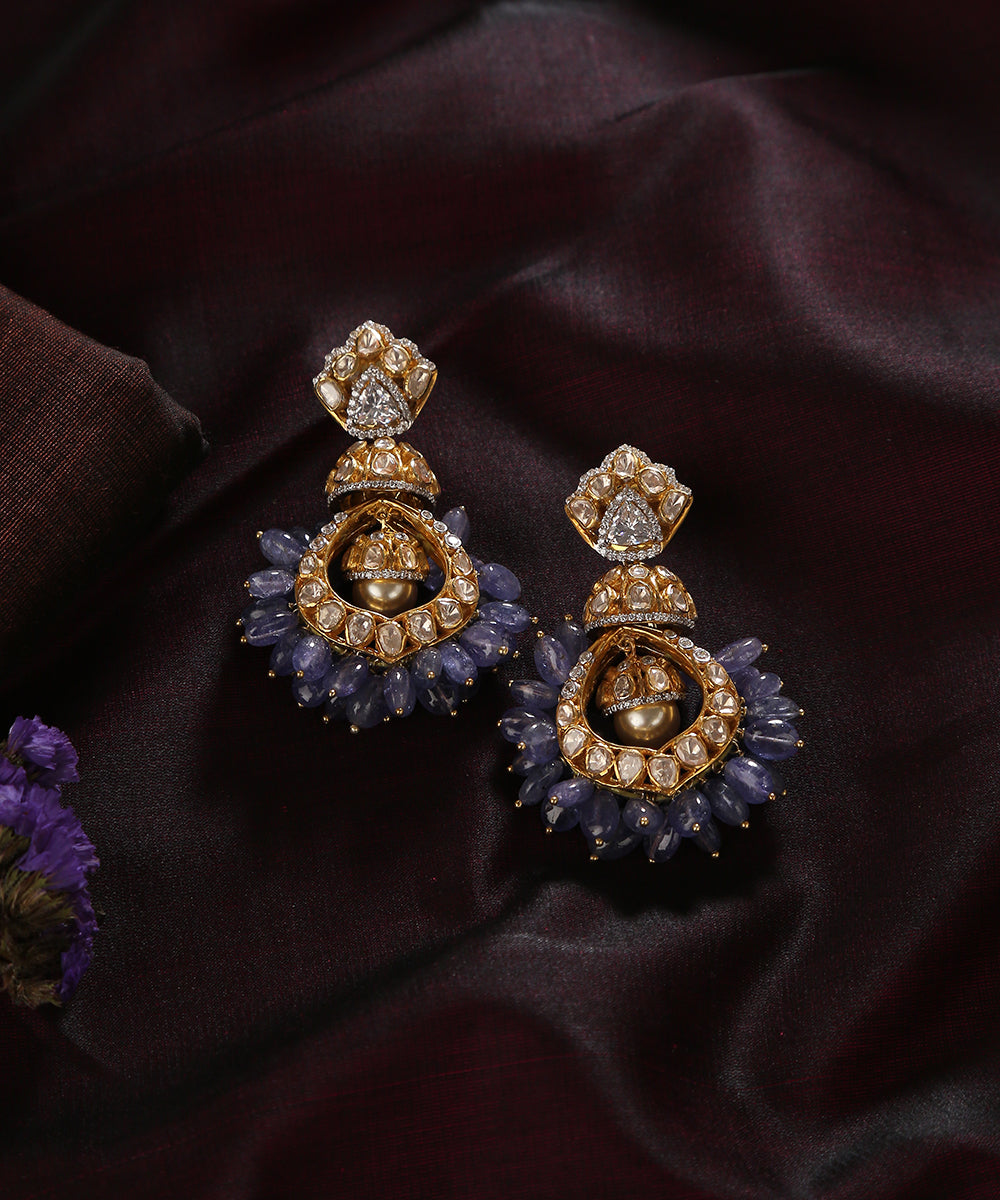 Arooba_Earrings_With_Moissanite_Polki_And_Melons_Handcrafted_in_Pure_Silver_WeaverStory_01