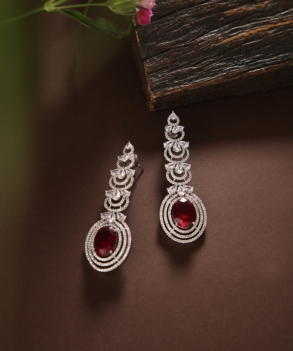 Fazeen_Handcrafted_Dangler_Earrings_with_Ruby_And_Moissanite_Kundan_WeaverStory_01