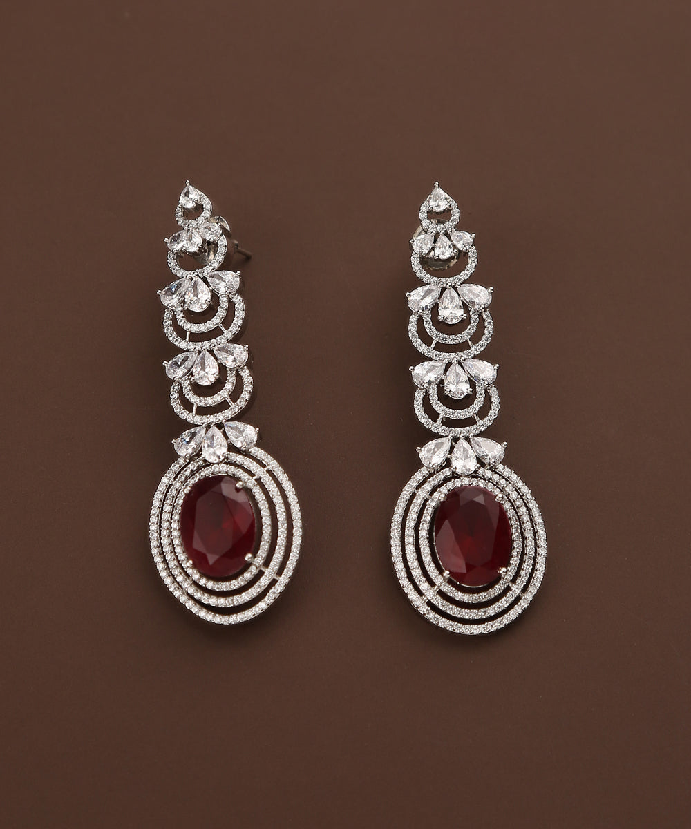 Fazeen_Handcrafted_Dangler_Earrings_with_Ruby_And_Moissanite_Kundan_WeaverStory_02