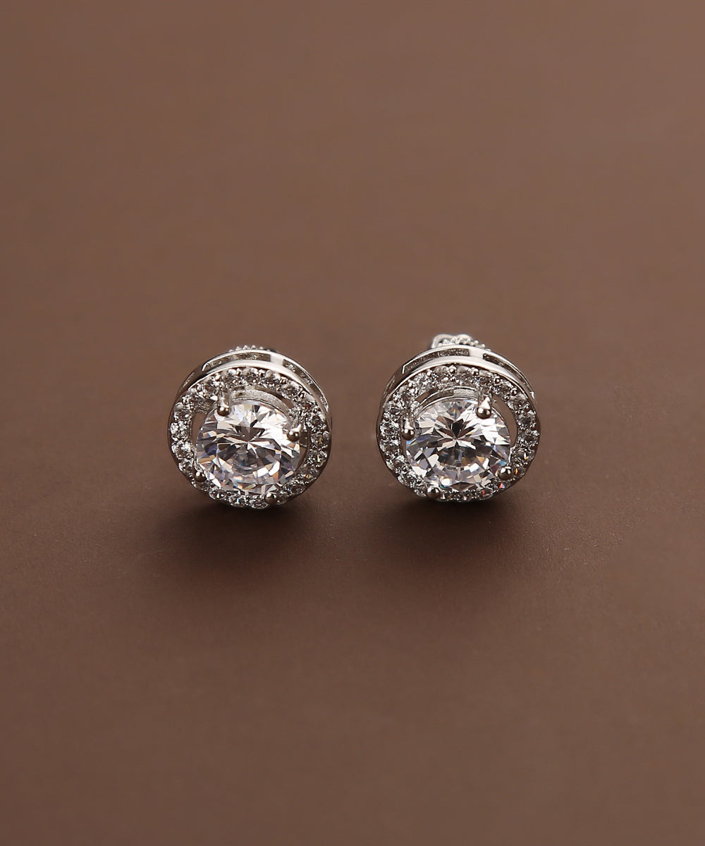 Iqra_Handcrafted_Stud_Earrings_With_Semi_Precious_Stones_WeaverStory_02