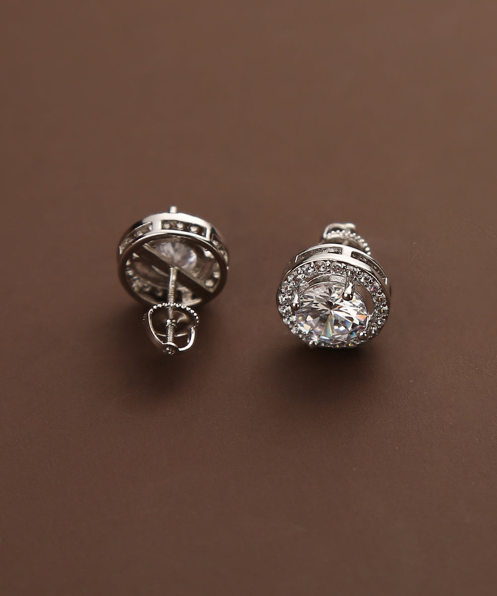 Iqra_Handcrafted_Stud_Earrings_With_Semi_Precious_Stones_WeaverStory_03