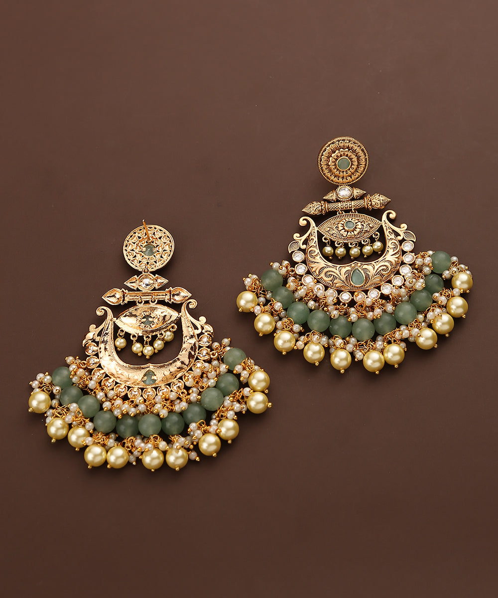 Aabgina_Handcrafted_Earrings_With_Beads_And_Pearls_WeaverStory_03