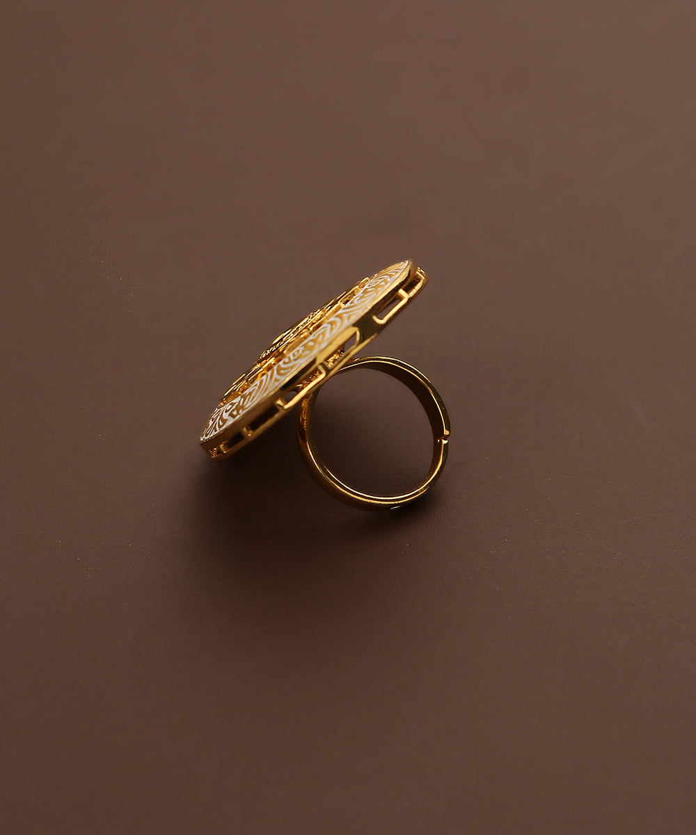 Faabia_Handcrafted_Ring_With_Stones_And_Studs_WeaverStory_03