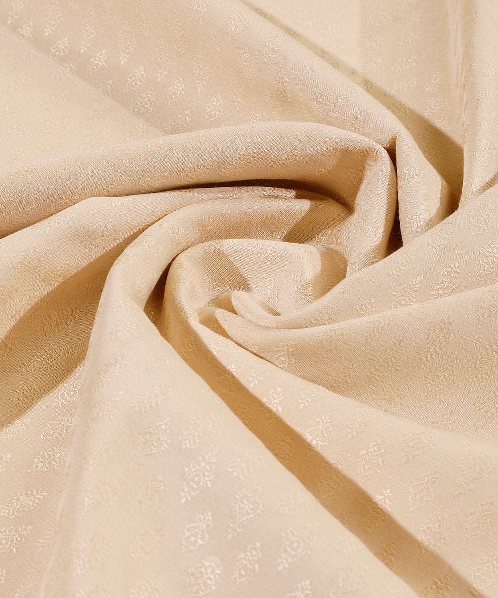 Beige_Handloom_Menswear_Satin_Silk_Kurta_And_Cotton_Silk_Pants_Fabric_WeaverStory_05