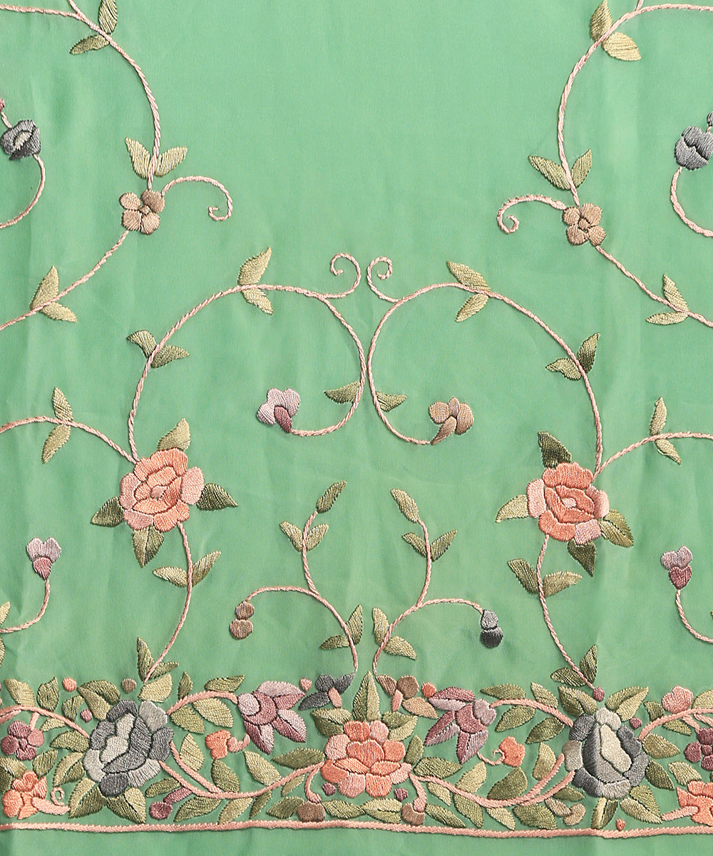 Sea_Green_Handloom_Georgette_Parsi_Gara_Saree_With_Pastel_Rose_Border_WeaverStory_05