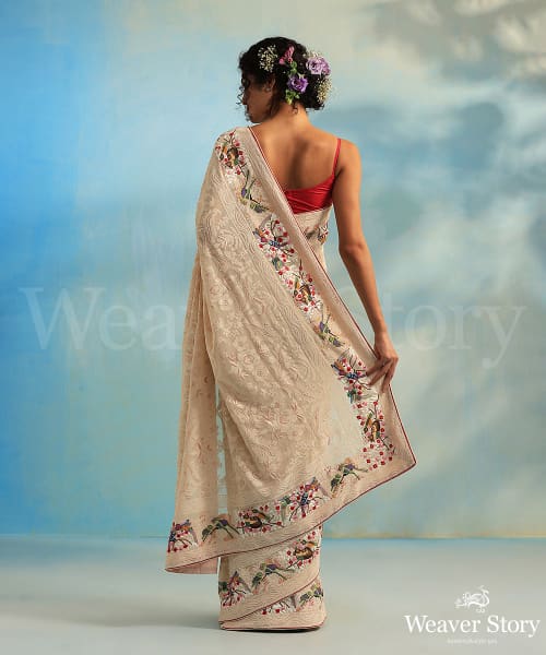 Light_Pink_Georgette_Parsi_Gara_Saree_With_Multicolored_Border_WeaverStory_03