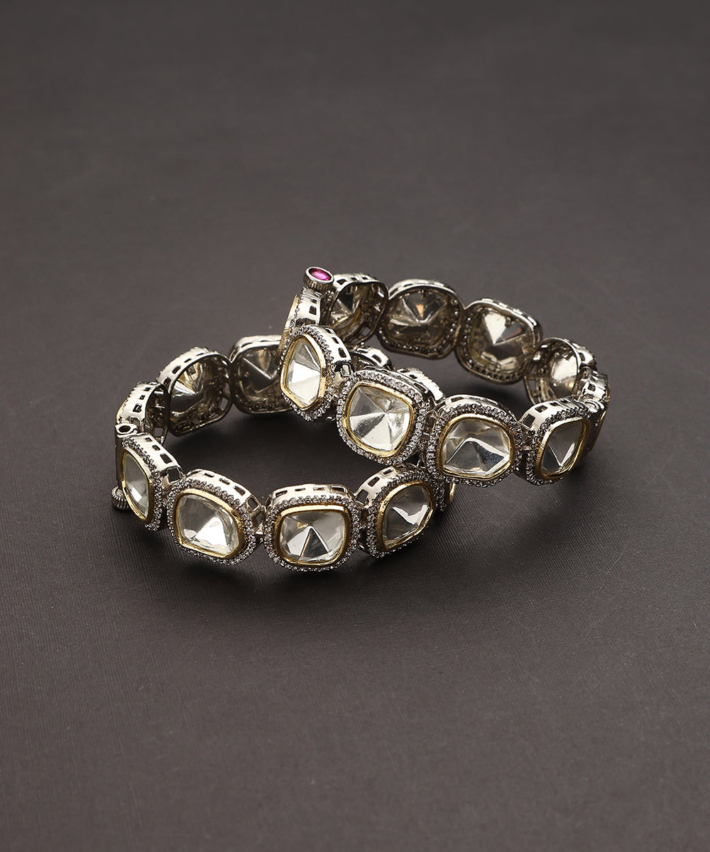 Ojeetav_Victorian_Bangles_With_Kundan_WeaverStory_02